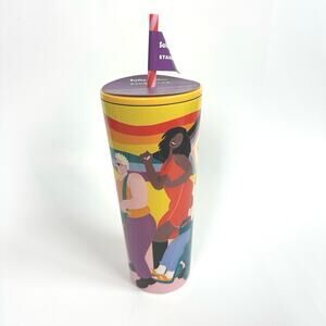 Sofie Birkin + Starbucks Pride Month Exclusive Stainless Cold Cup Tumbler 24 oz